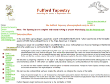 Tablet Screenshot of fulfordtapestry.info